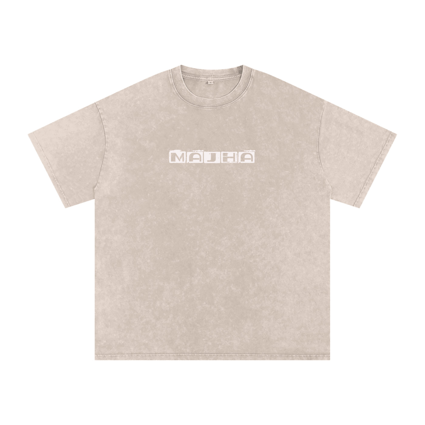 Snow Washed Oversized Majha T-Shirt
