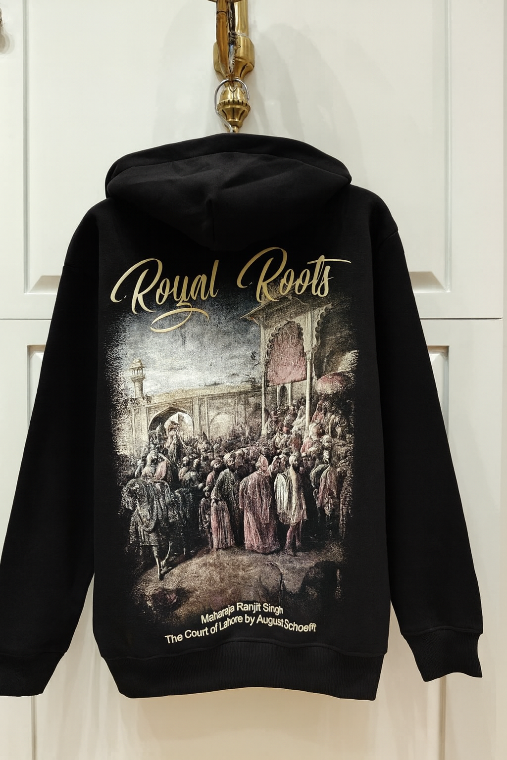 Royal Roots Heavyweight Black Hoodie