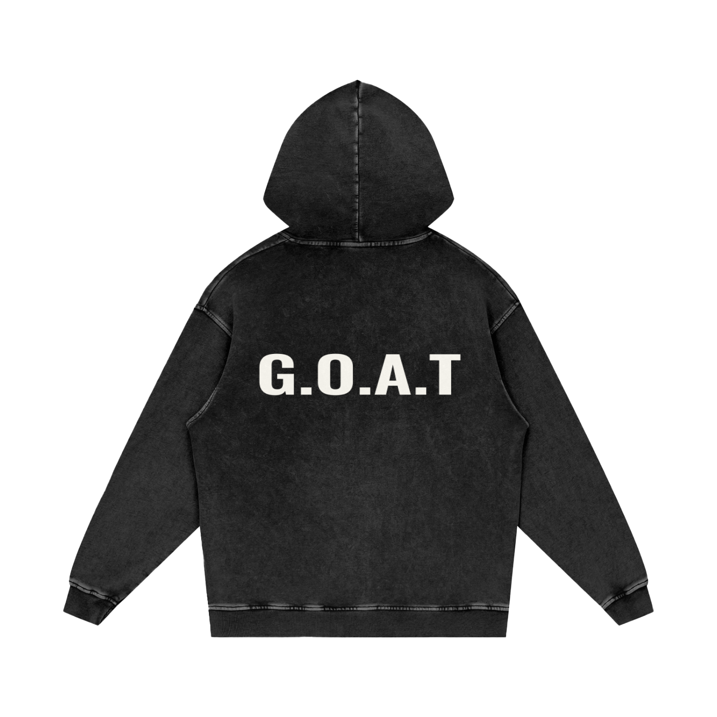 Snow Washed Loose G.O.A.T Hoodie