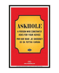 Askhole Poster