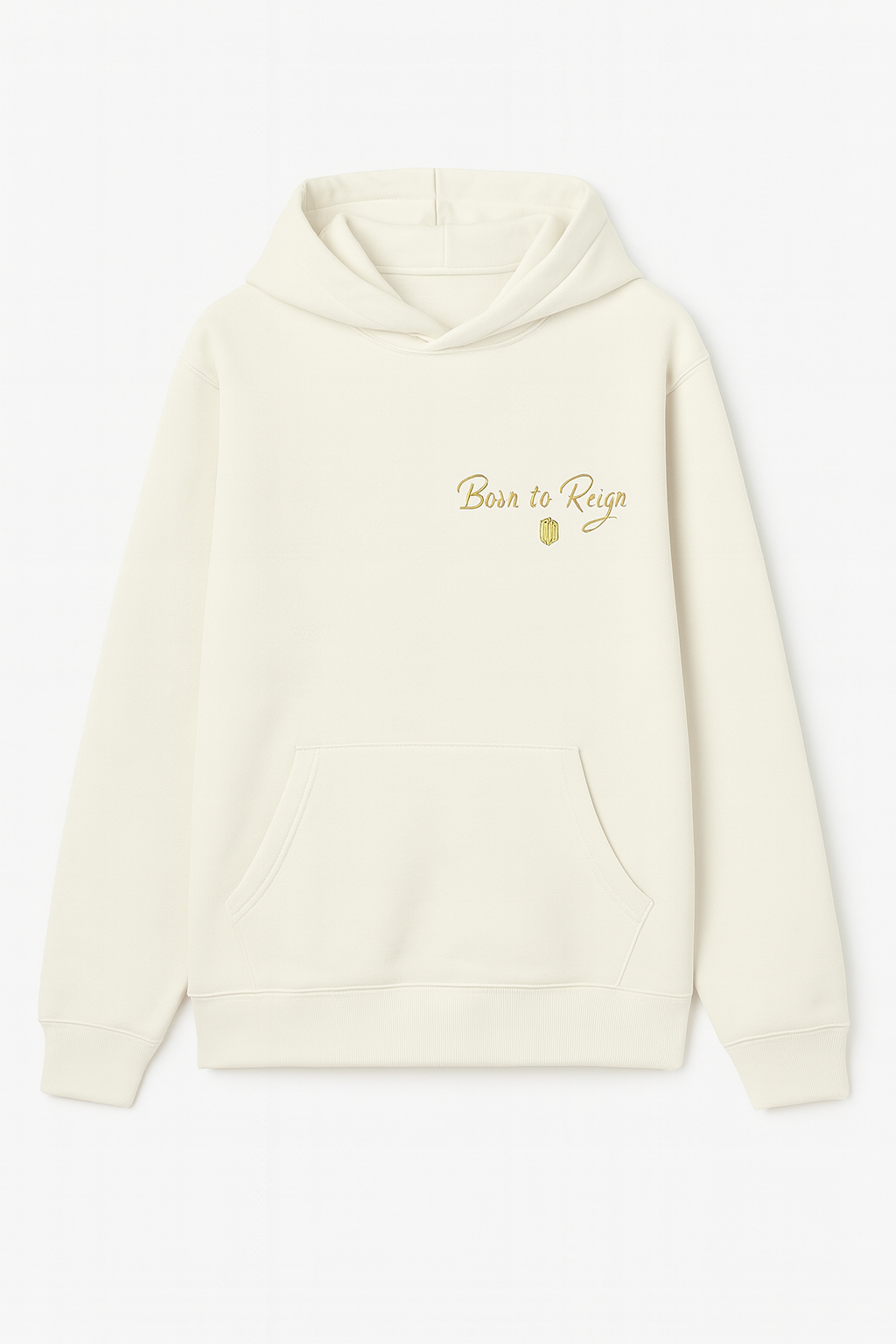 Royal Roots Heavyweight Off-White Hoodie