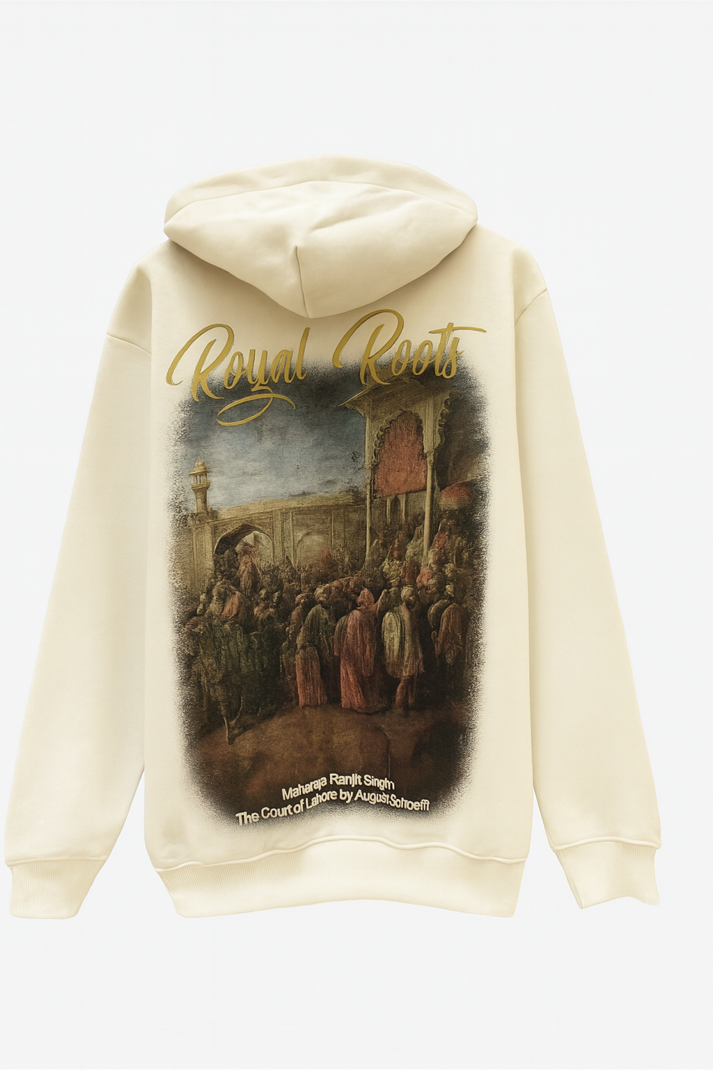 Royal Roots Heavyweight Off-White Hoodie