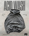 Charcoal Ash Acid Wash Hoodie