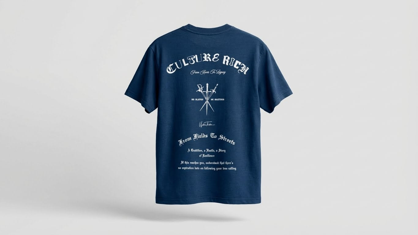 CULTURE RICH - Washed Indigo Tone
