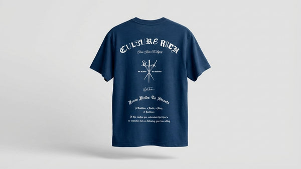 CULTURE RICH - Washed Indigo Tone