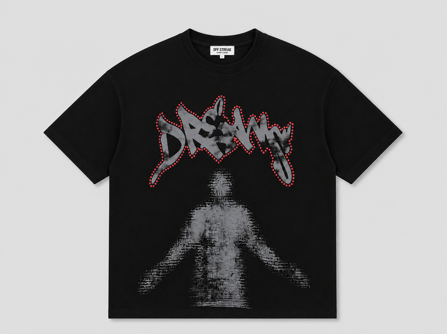 DREAM Oversized T-Shirt Black