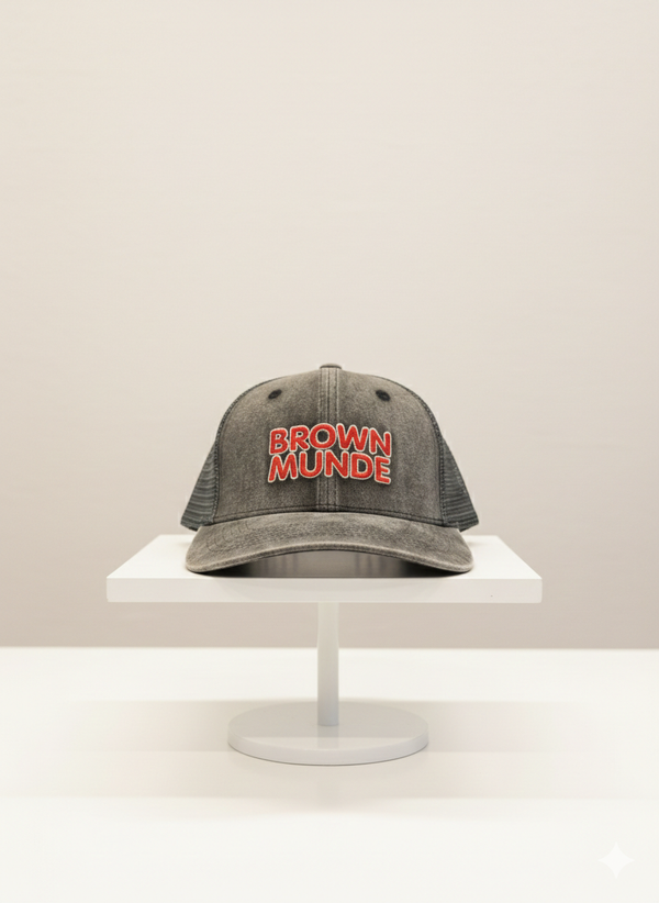 Brown Munde Cap