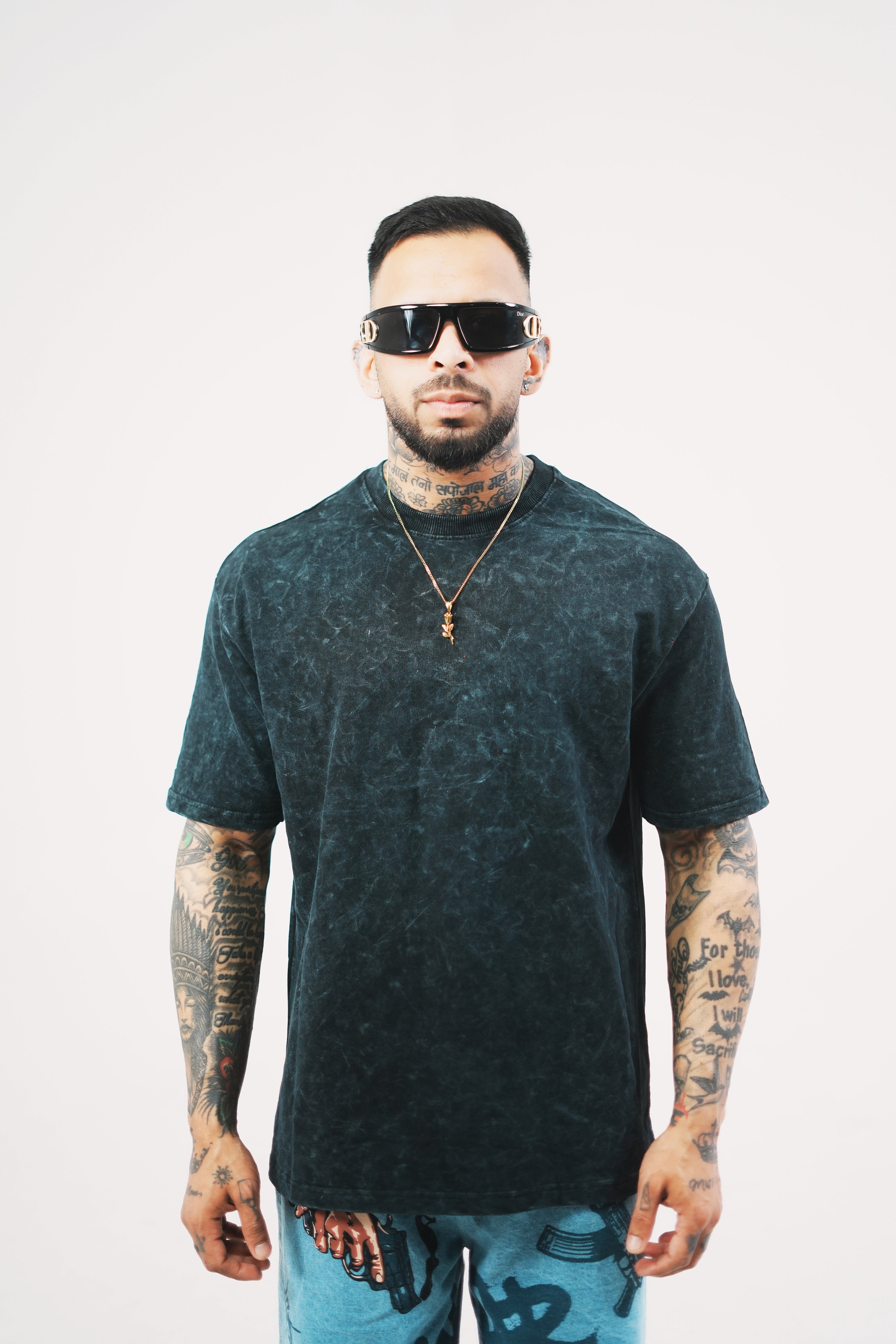 Acid Wash Signature T-Shirt