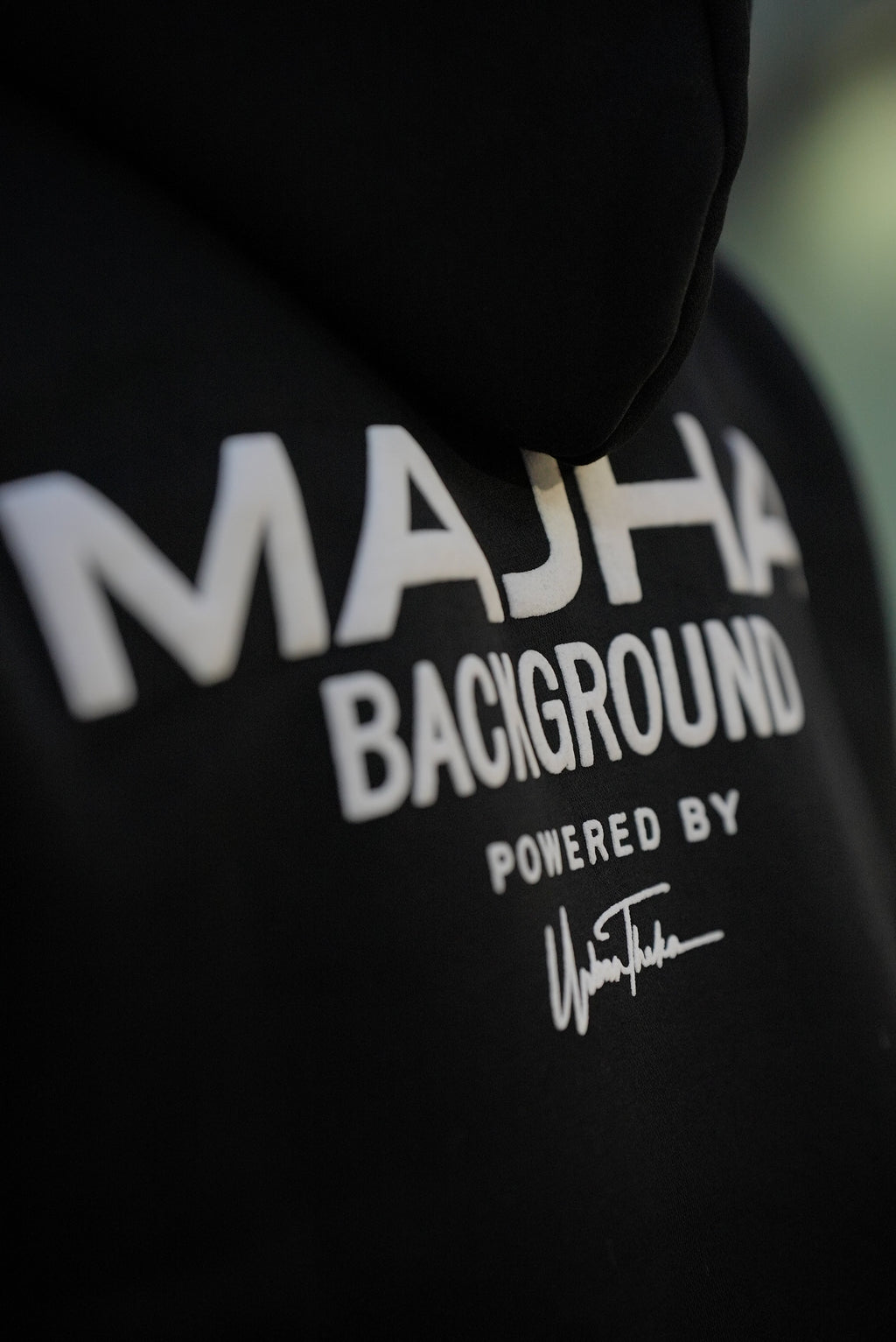 Majha background hoodie (oversized)