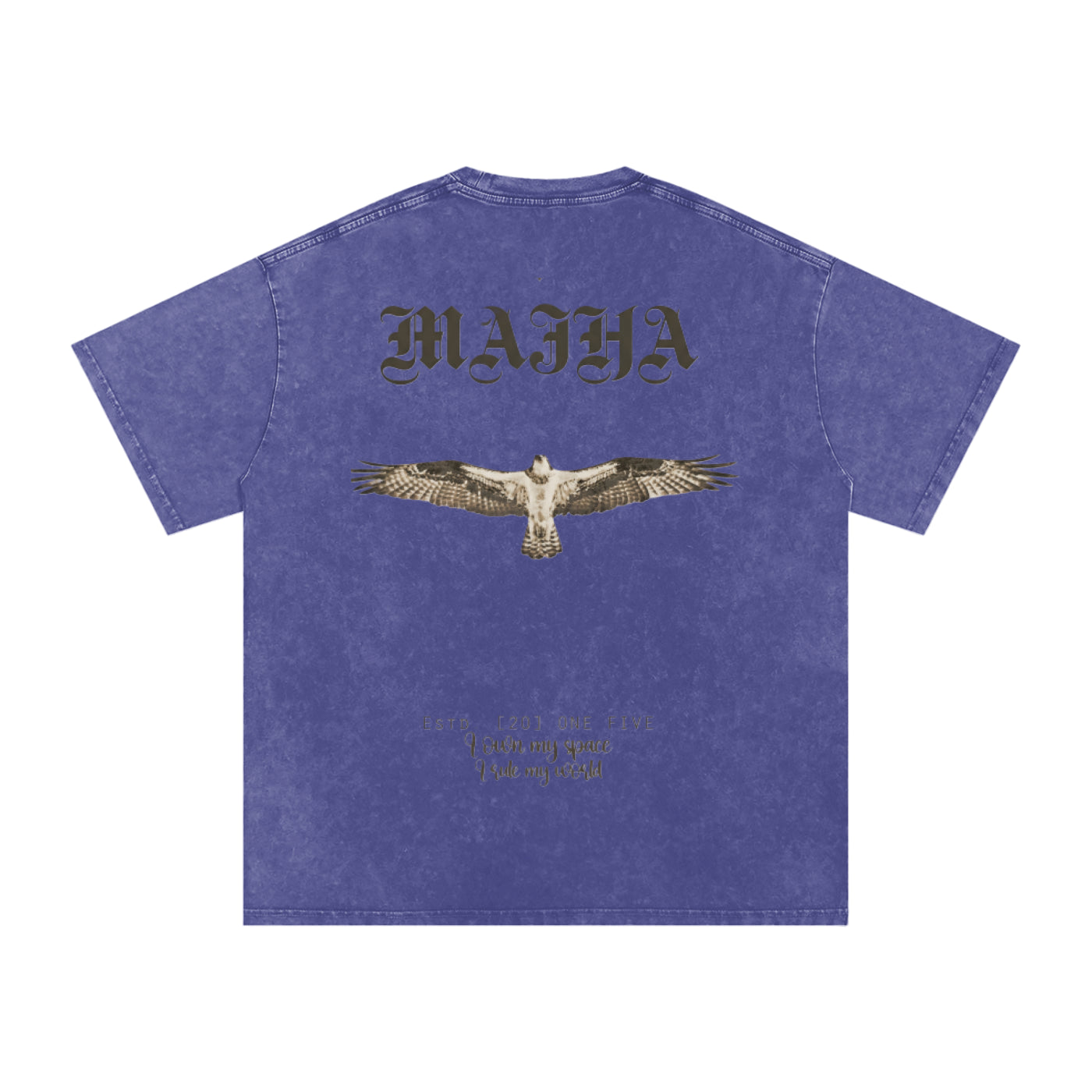 Snow Washed Oversized Majha T-Shirt