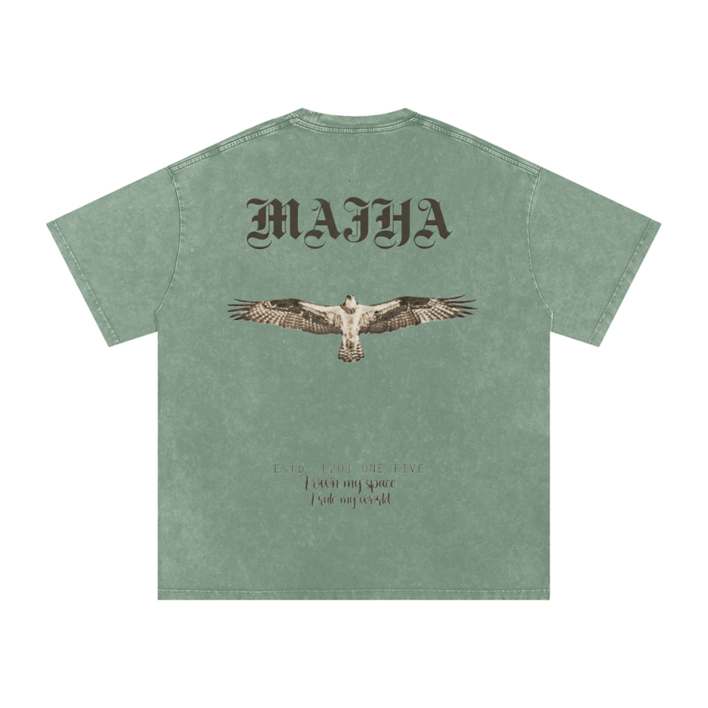 Snow Washed Oversized Majha T-Shirt