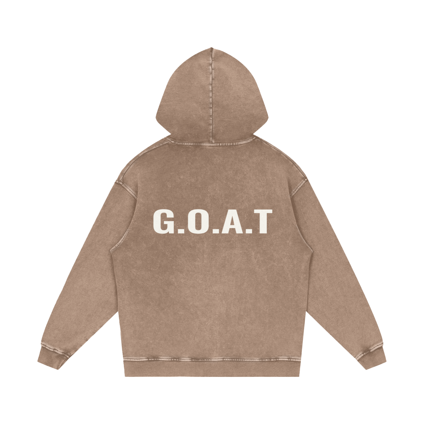 Snow Washed Loose G.O.A.T Hoodie