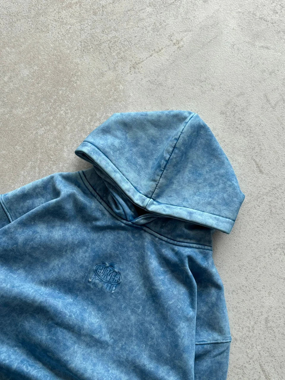 Ocean Tide Acid Wash Hoodie