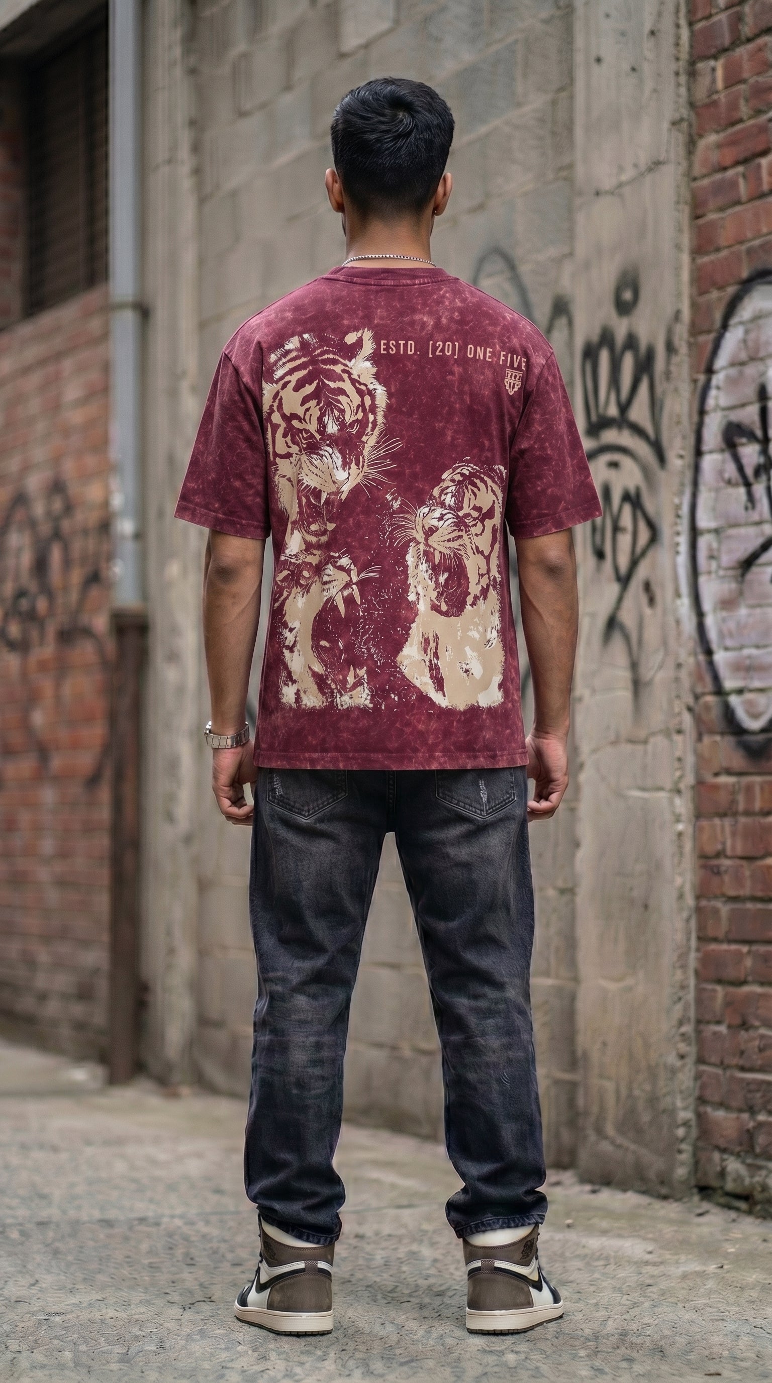 Feral Instinct Tiger Tee (Back Graphic)