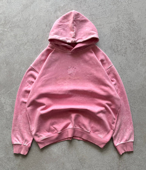 Strawberry MilkShake Acid Wash Hoodie